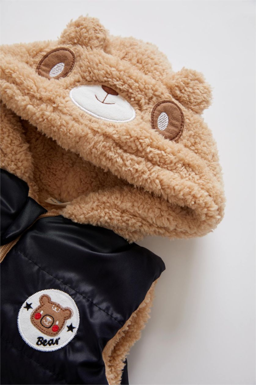 BÉBÉ GARÇON Marin Gilet Coupe Régulière À capuche BéBé Garçon