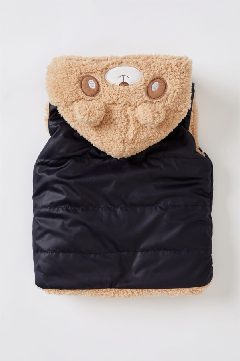 BÉBÉ GARÇON Marin Gilet Coupe Régulière À capuche BéBé Garçon