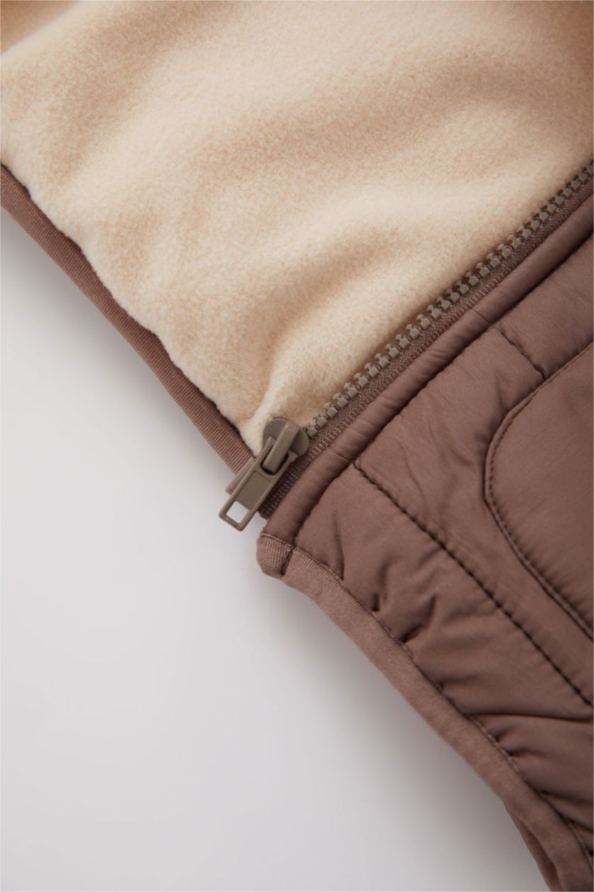 Малыши мальчики Визон Жилет стандартного кроя из микроволокна для малышей мальчиков