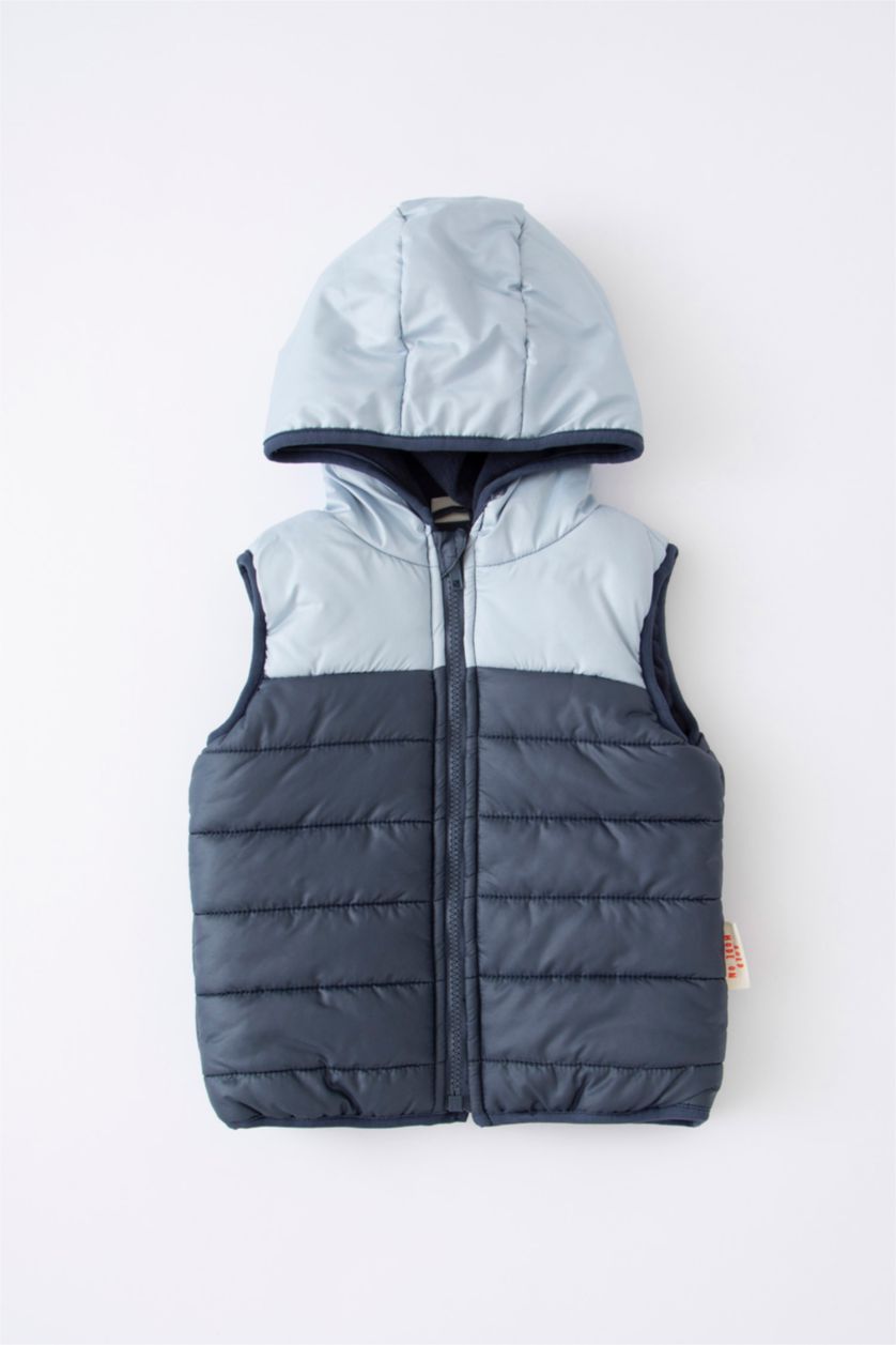 BÉBÉ GARÇON Bleu Gilet Coupe Régulière BéBé Garçon