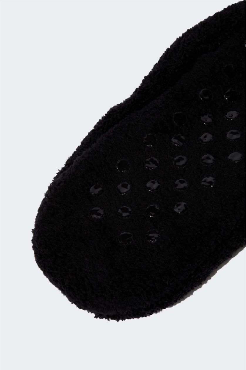 MAN Black Cotton Short Socks