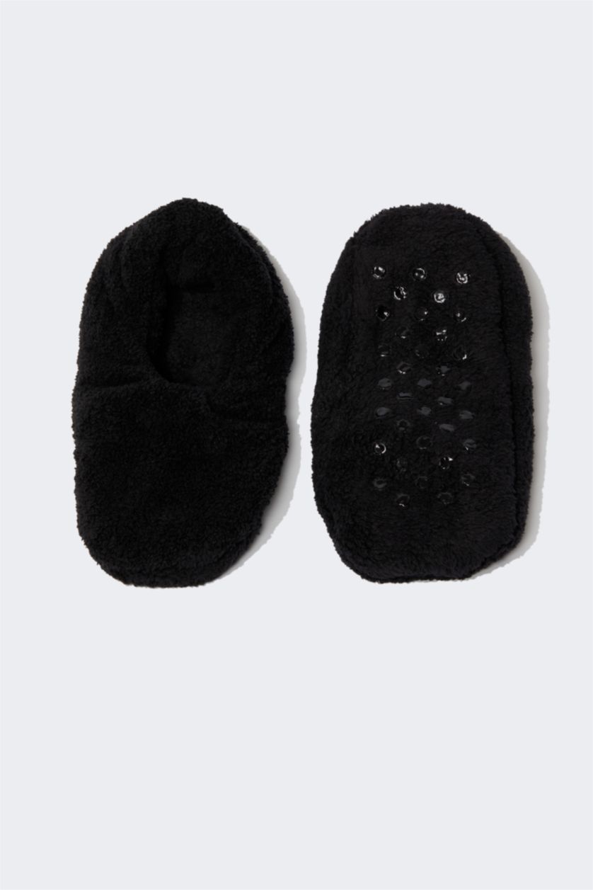 MAN Black Cotton Short Socks