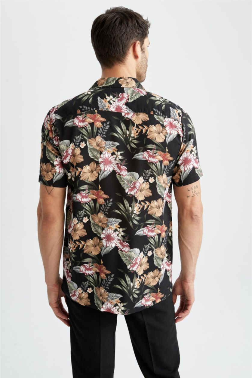 Erkek Siyah Modern Fıt