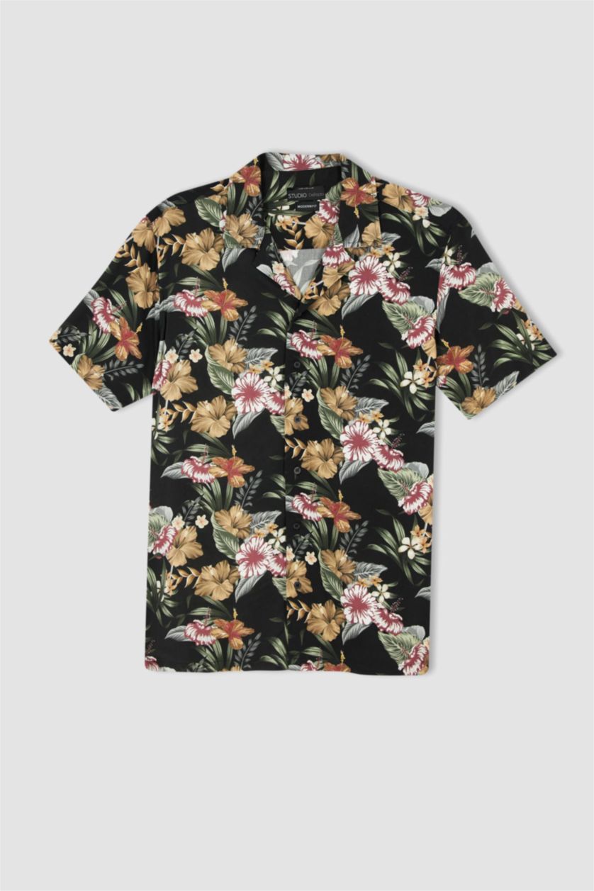 Erkek Siyah Modern Fıt