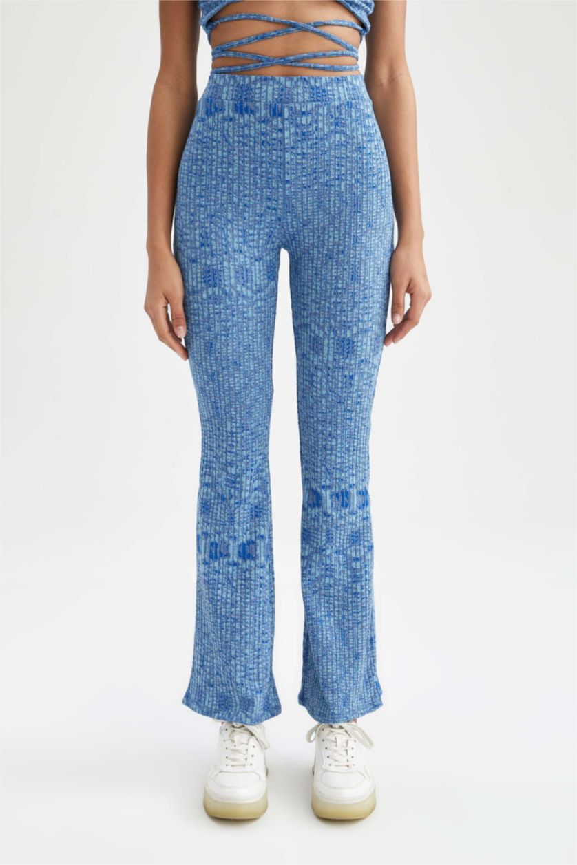 FEMME Bleu Foncé Taille Normale Coupe évasée