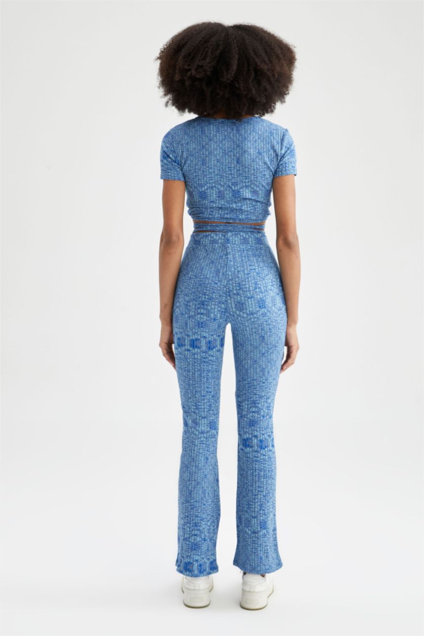 FEMME Bleu Foncé Taille Normale Coupe évasée