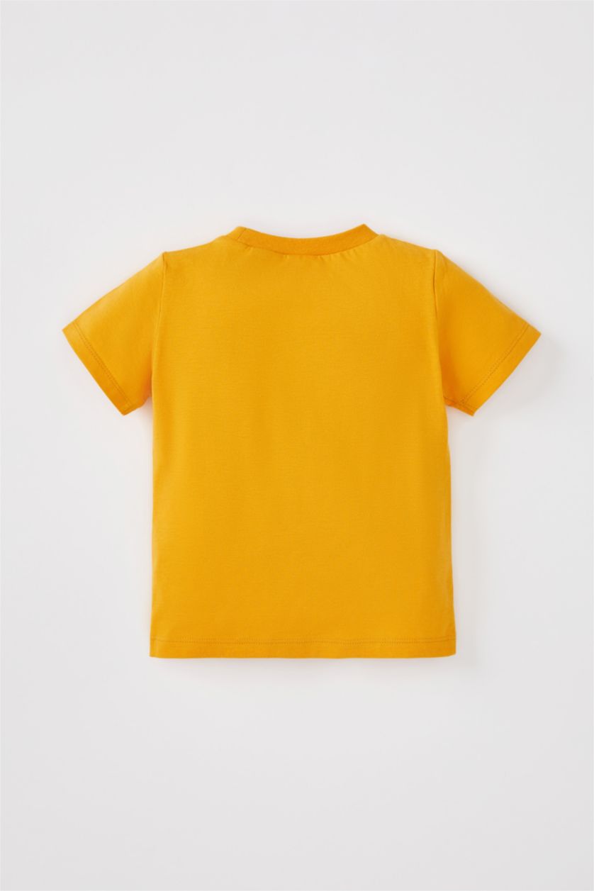 BÉBÉ GARÇON Jaune Ensemble de pyjama à manches courtes en coton pour nouveau-né sous licence Snoopy pour bébé garçon