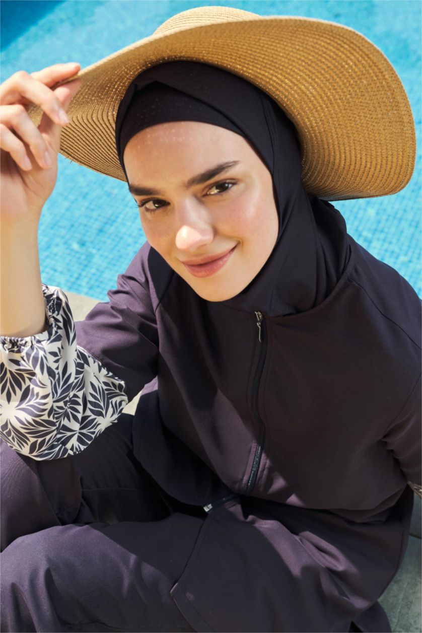 FEMME Marin Lot de 4 burkinis à motifs déperlants Regular Fit