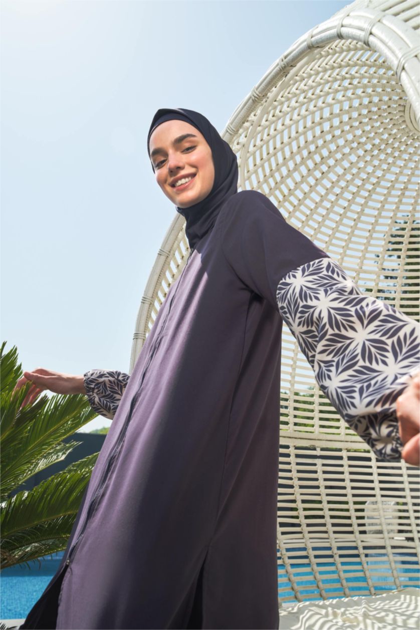 FEMME Marin Lot de 4 burkinis à motifs déperlants Regular Fit