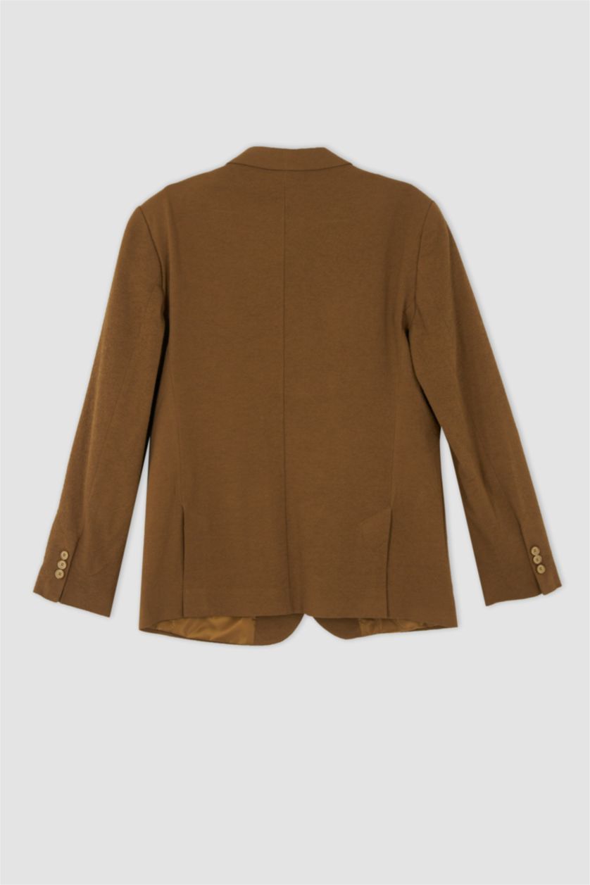 MAN Cinnamon Slim Fit Half Liner Blazer