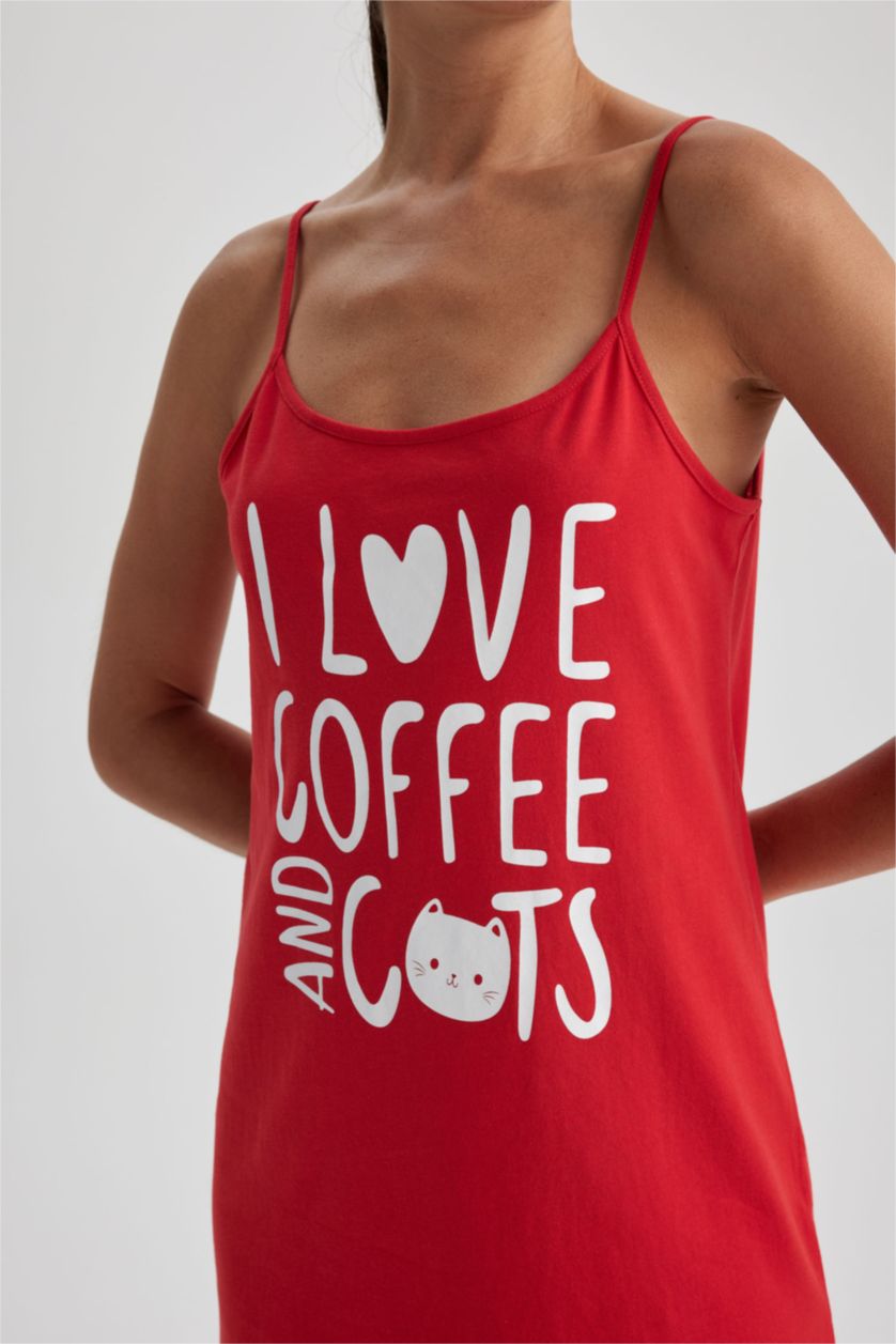 WOMAN Red Relax Fit Crew Neck Knitted Dress