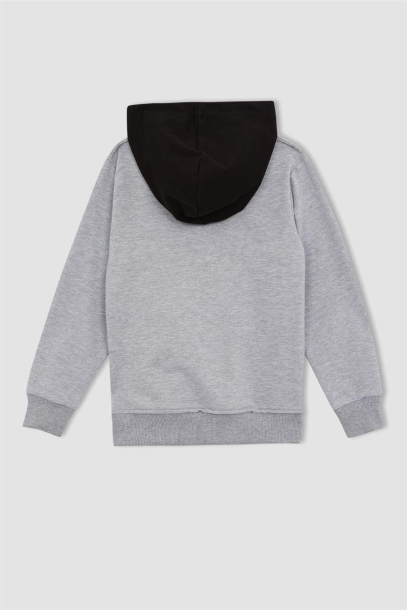 Хлопчачий Сірий меланж Світшот кольору сірий меланж