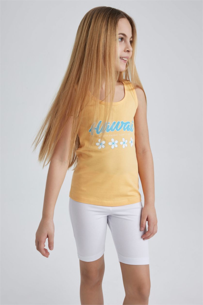 Kız Çocuk - Genç Kız Açık Turuncu Atlet Kız Çocuk