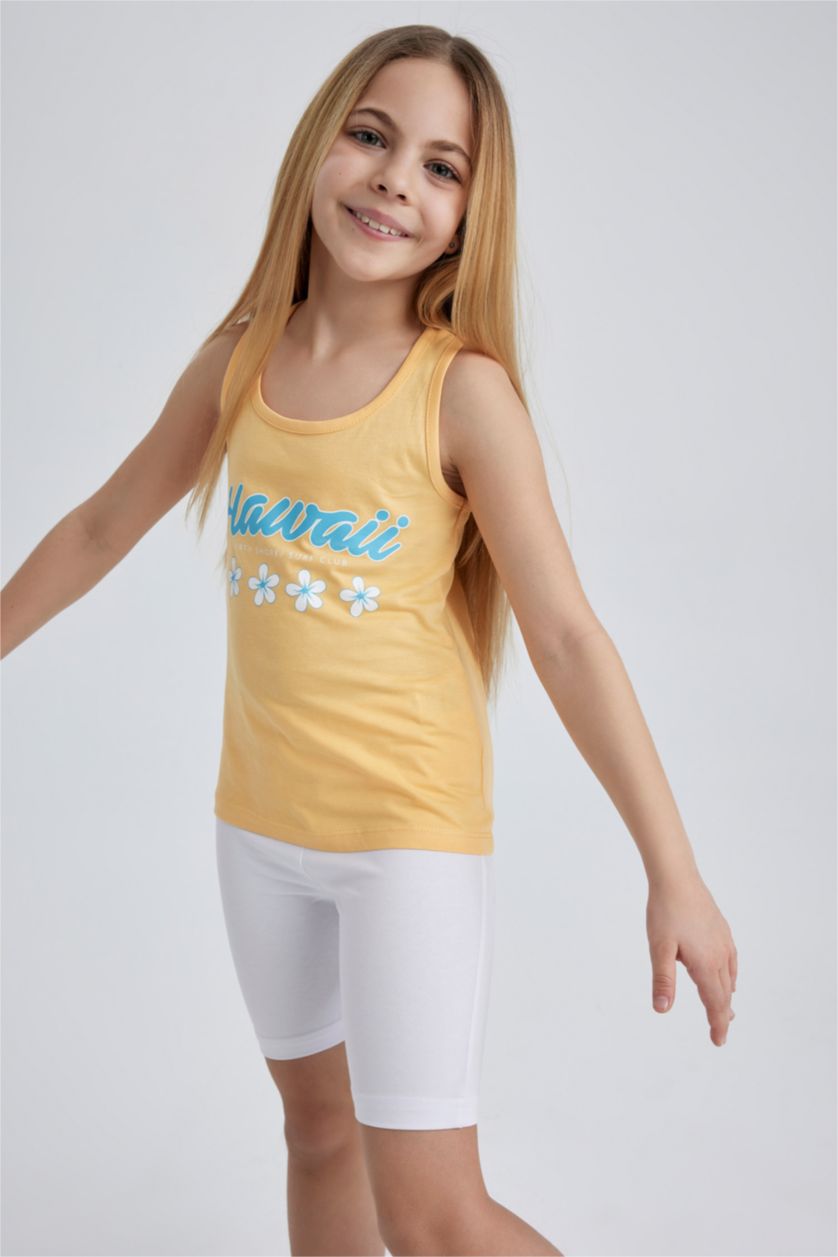 Kız Çocuk - Genç Kız Açık Turuncu Atlet Kız Çocuk