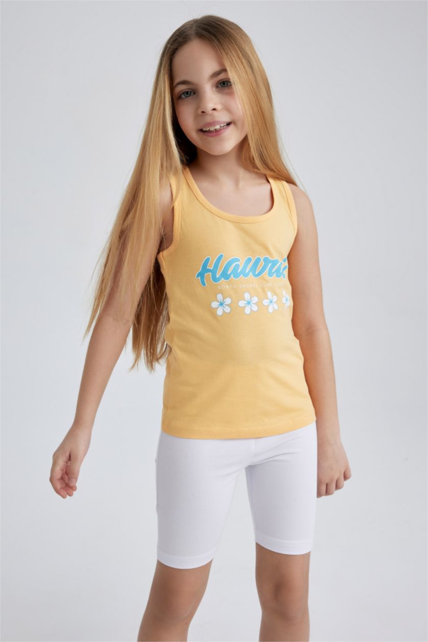 Kız Çocuk - Genç Kız Açık Turuncu Atlet Kız Çocuk