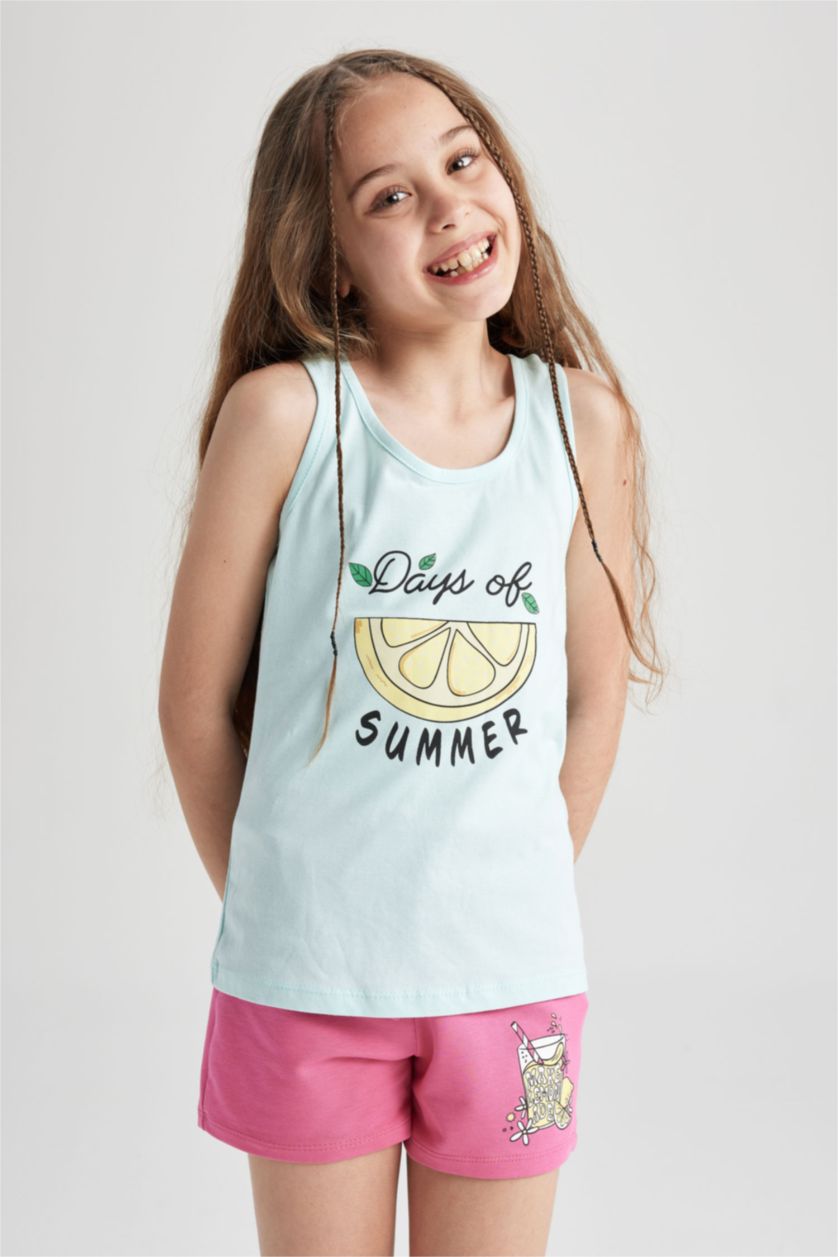 FILLES Turquoise Débardeur pour fille