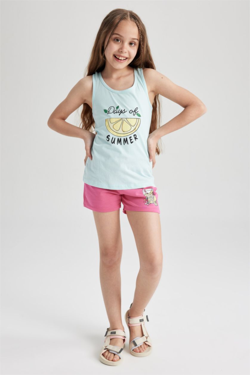 FILLES Turquoise Débardeur pour fille