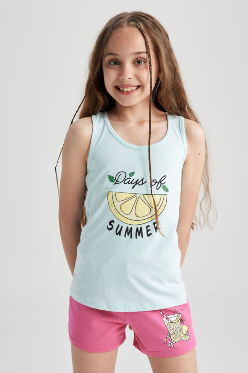 FILLES Turquoise Débardeur pour fille