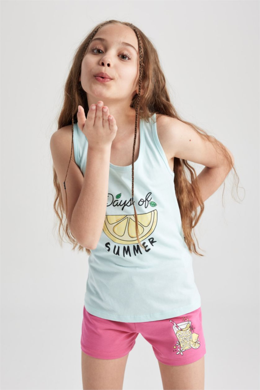 FILLES Turquoise Débardeur pour fille