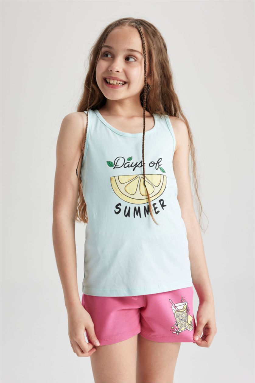 FILLES Turquoise Débardeur pour fille