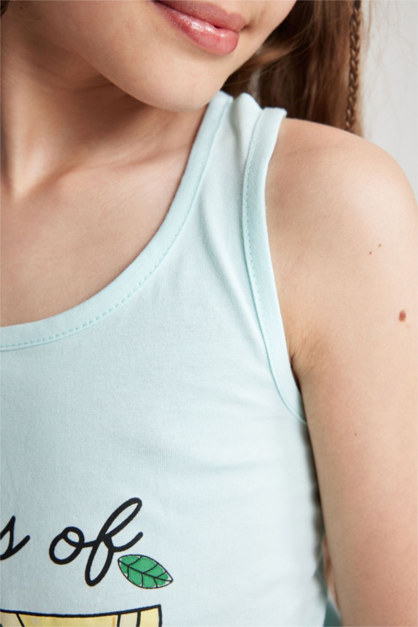 FILLES Turquoise Débardeur pour fille