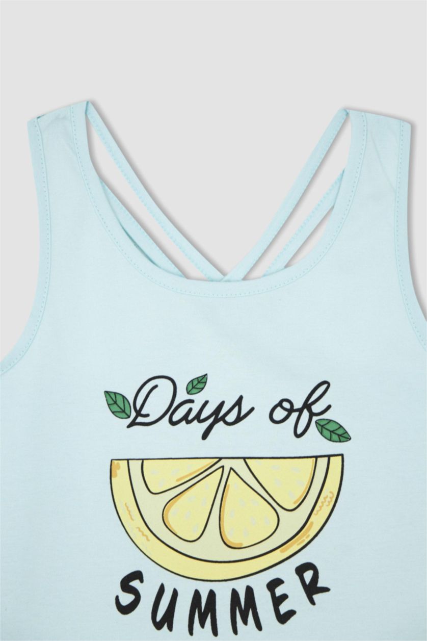 FILLES Turquoise Débardeur pour fille