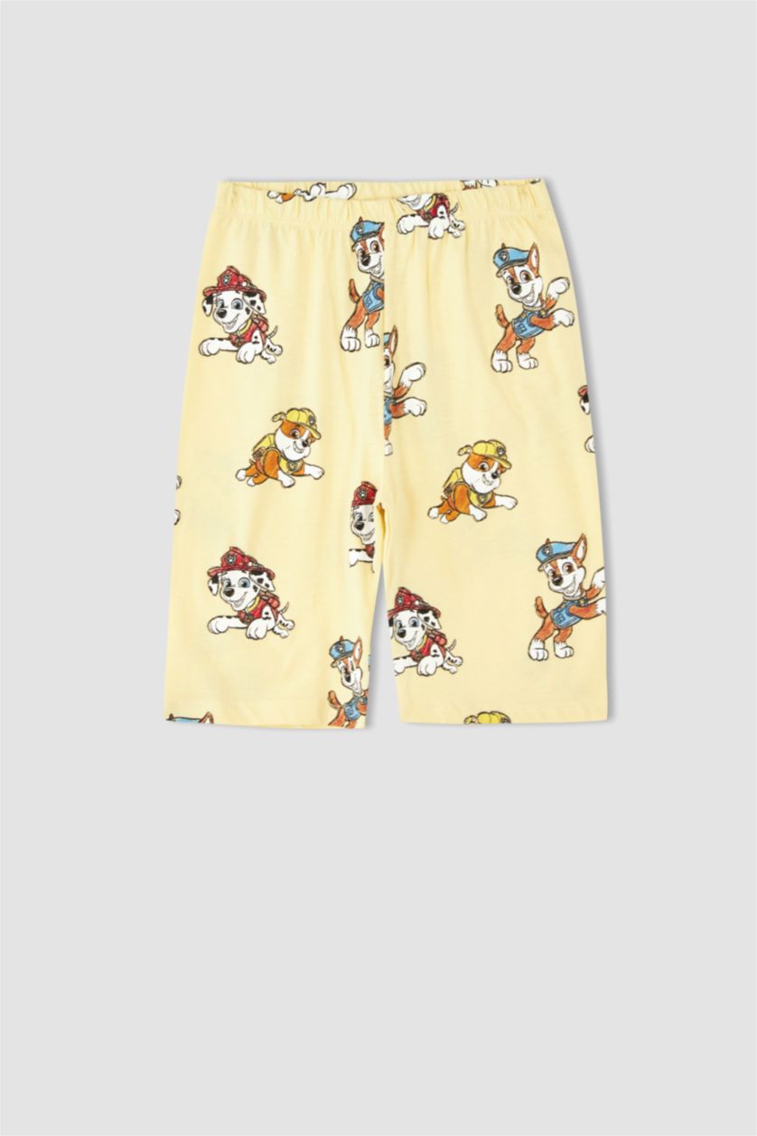 أولاد اللون الرملي بيجامة قصة عادية من باو باترول من قطعتين