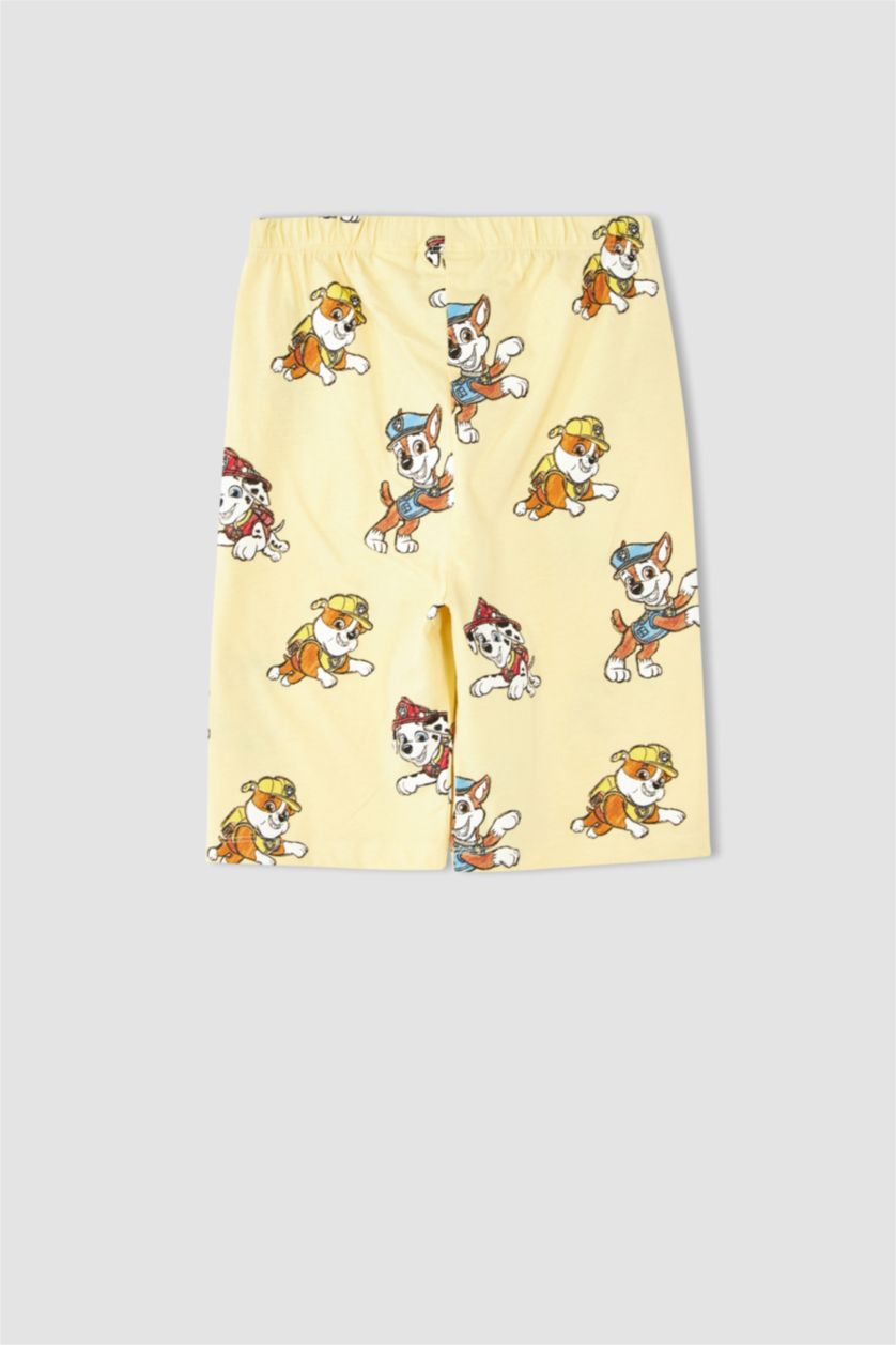 أولاد اللون الرملي بيجامة قصة عادية من باو باترول من قطعتين