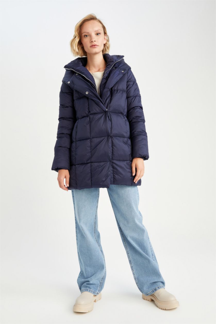 Kadın Lacivert Parka