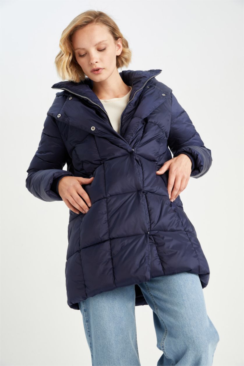 Kadın Lacivert Parka