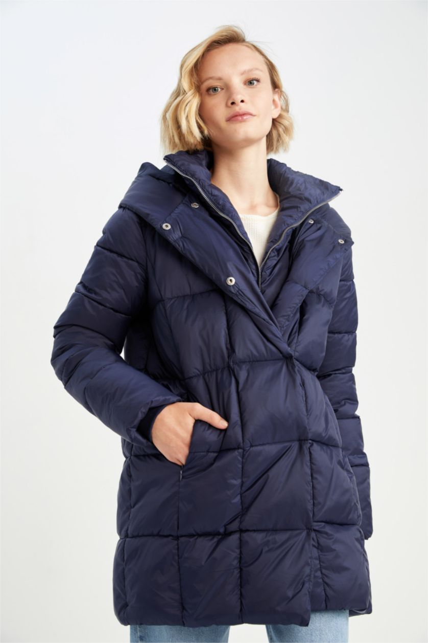 Kadın Lacivert Parka