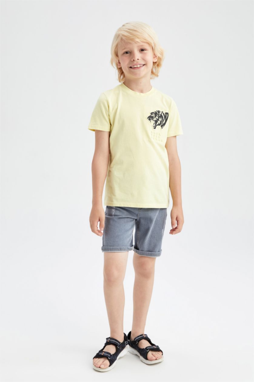 GARÇONS Indigo Short Bermuda Denim