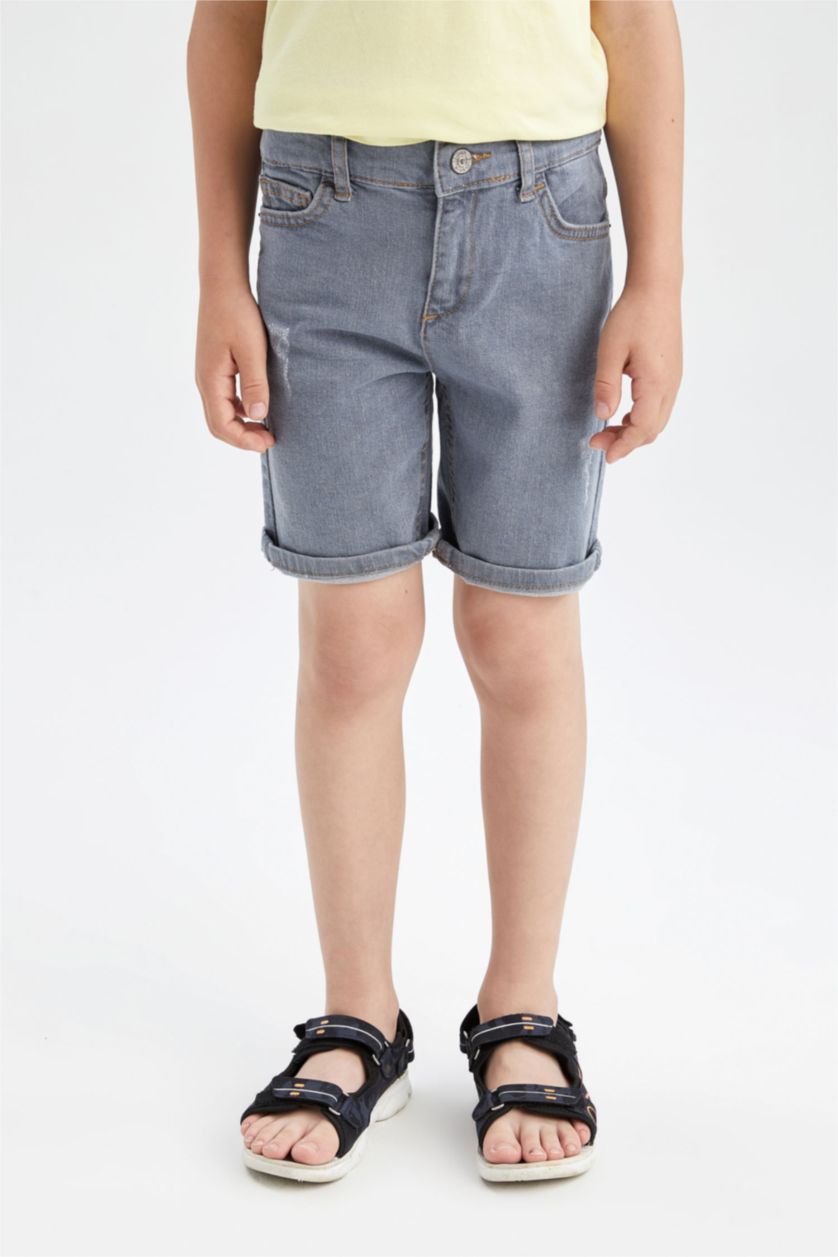 GARÇONS Indigo Short Bermuda Denim