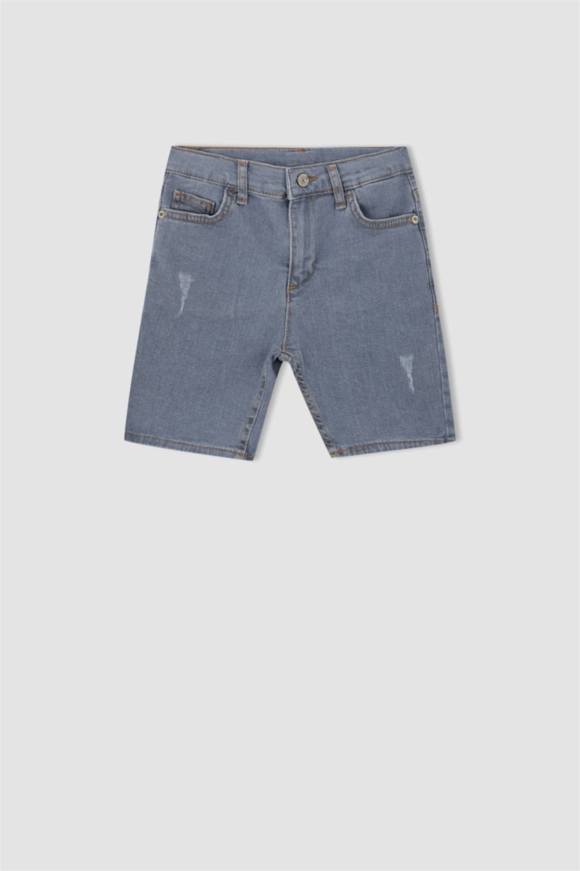 GARÇONS Indigo Short Bermuda Denim