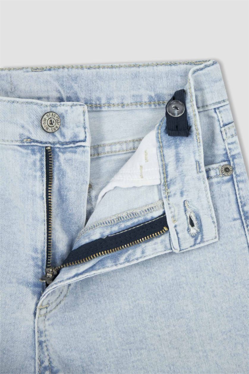 Boys & Teens Light Blue Boy Basic Jean Short