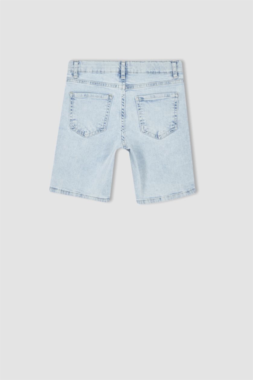 Boys & Teens Light Blue Boy Basic Jean Short