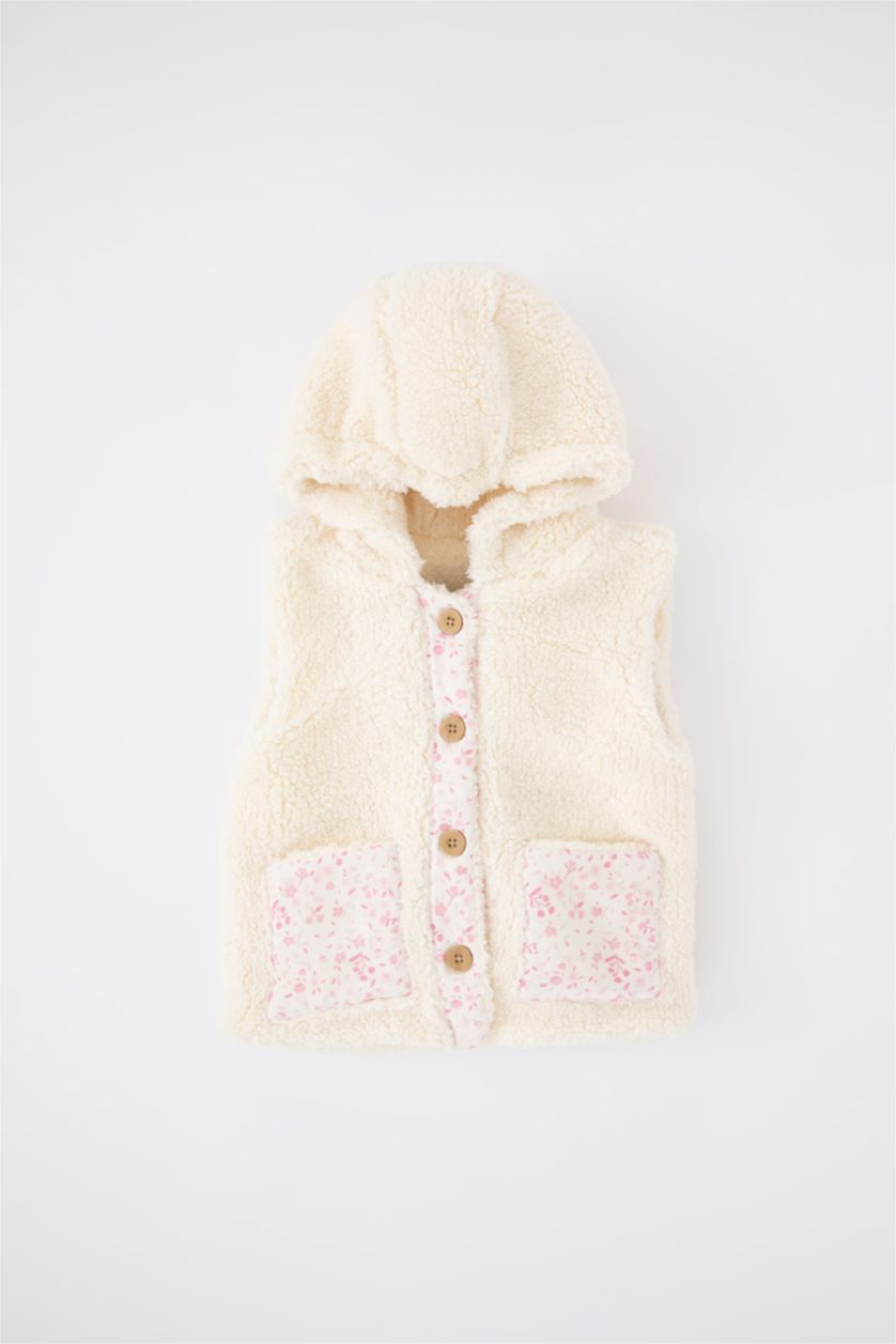 طفلة صغيرة فيزوني يلك بناتي فروي قصة عادية بجيب مبطن