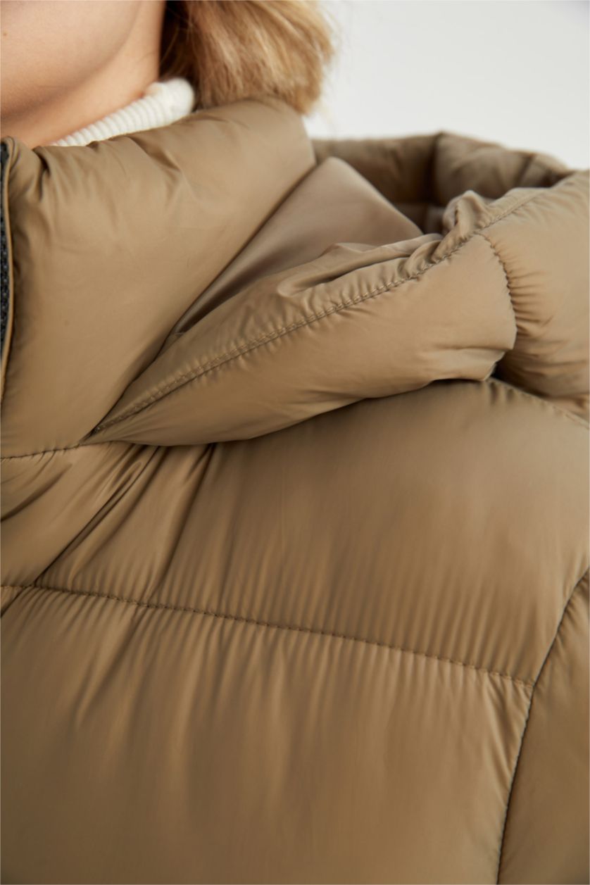 Женщины Визон Куртка свободного кроя для женщин