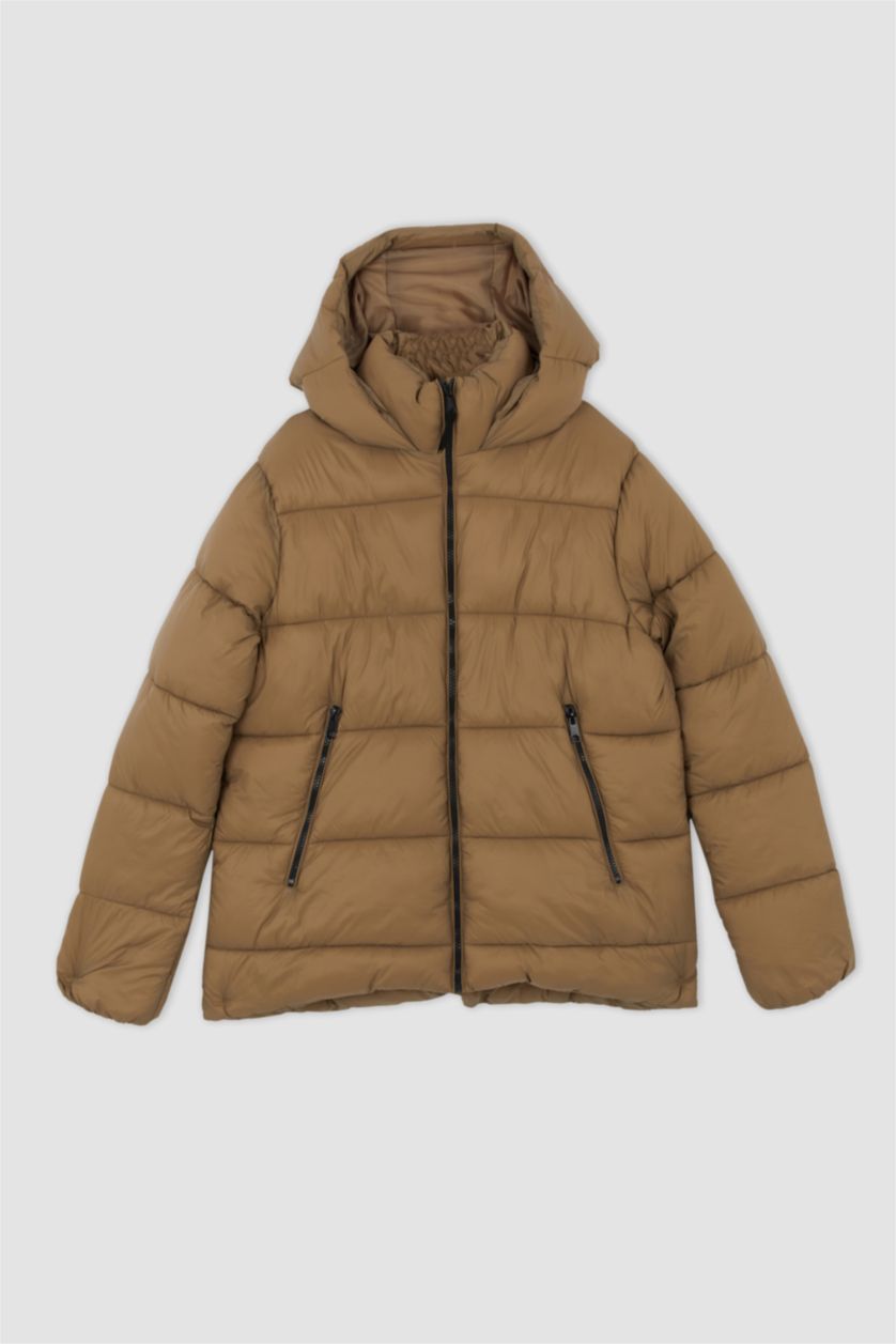 Женщины Визон Куртка свободного кроя для женщин