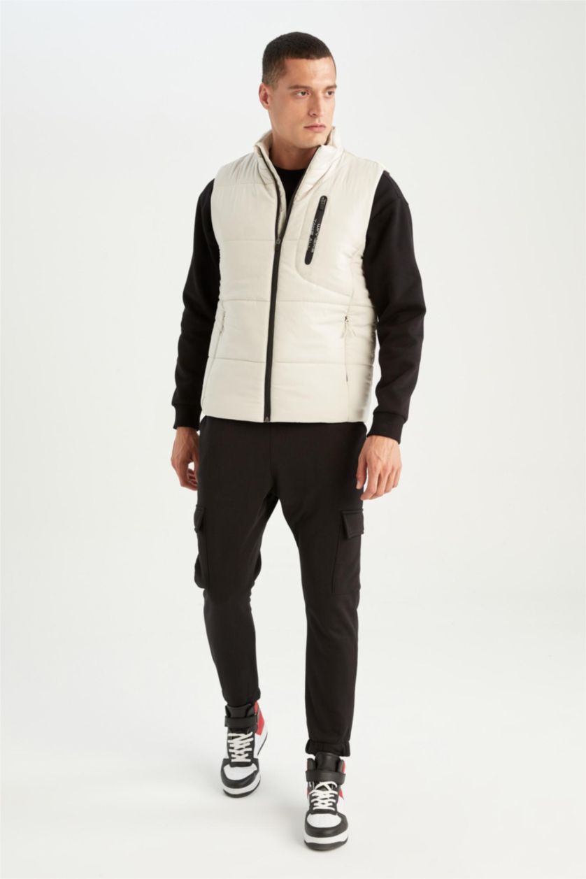 Erkek Taş Slim Fit Yelek