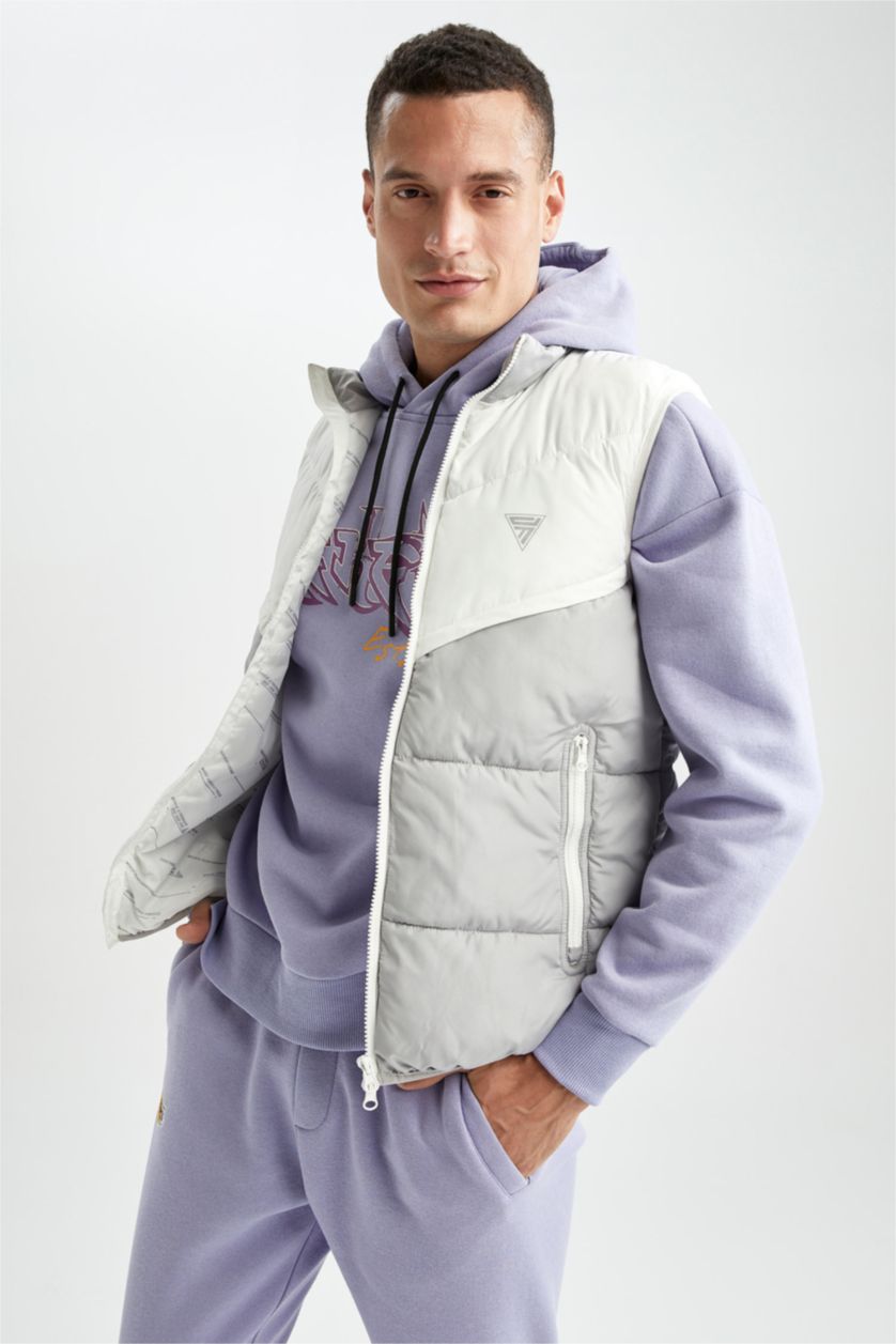 رجالي أبيض فيست سليم فيت  بطانة صناعية