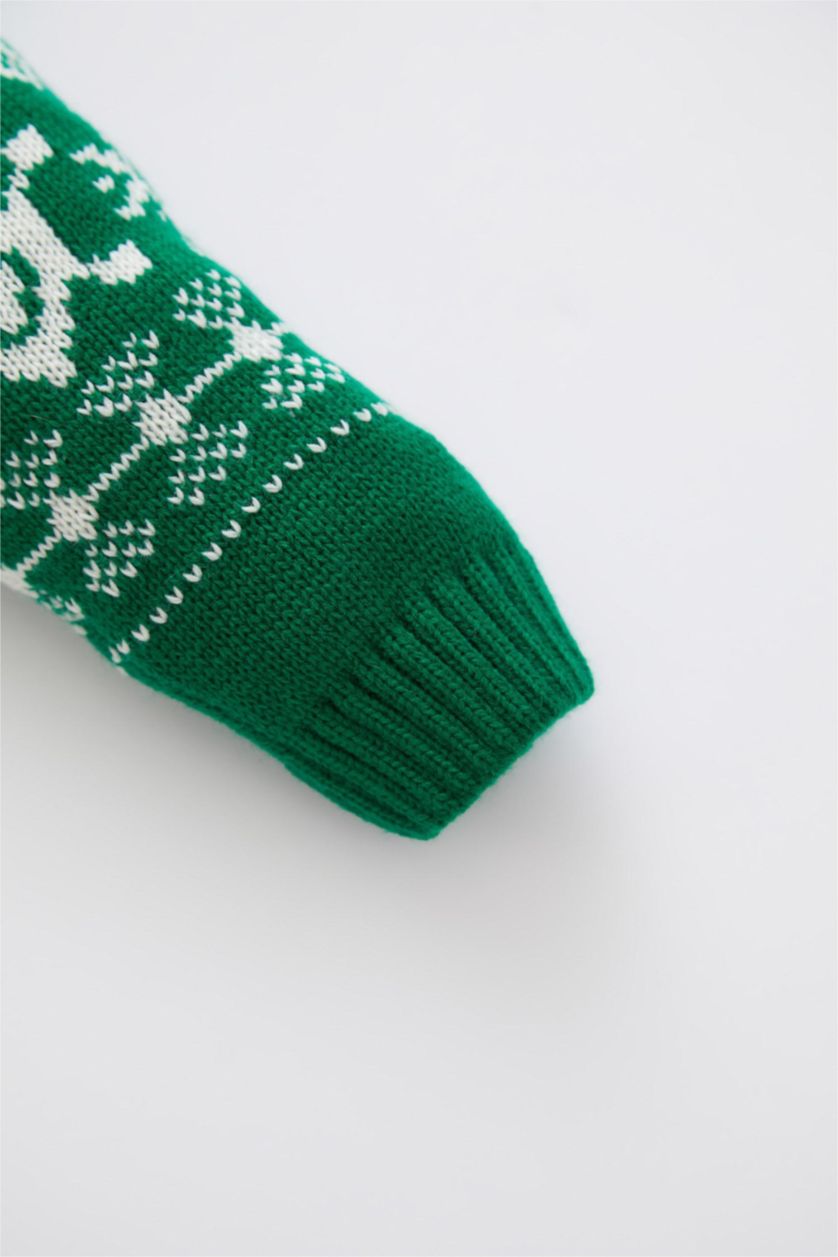 BABY BOY Petrol Baby Boy Regular Fit Crew Neck Pullover