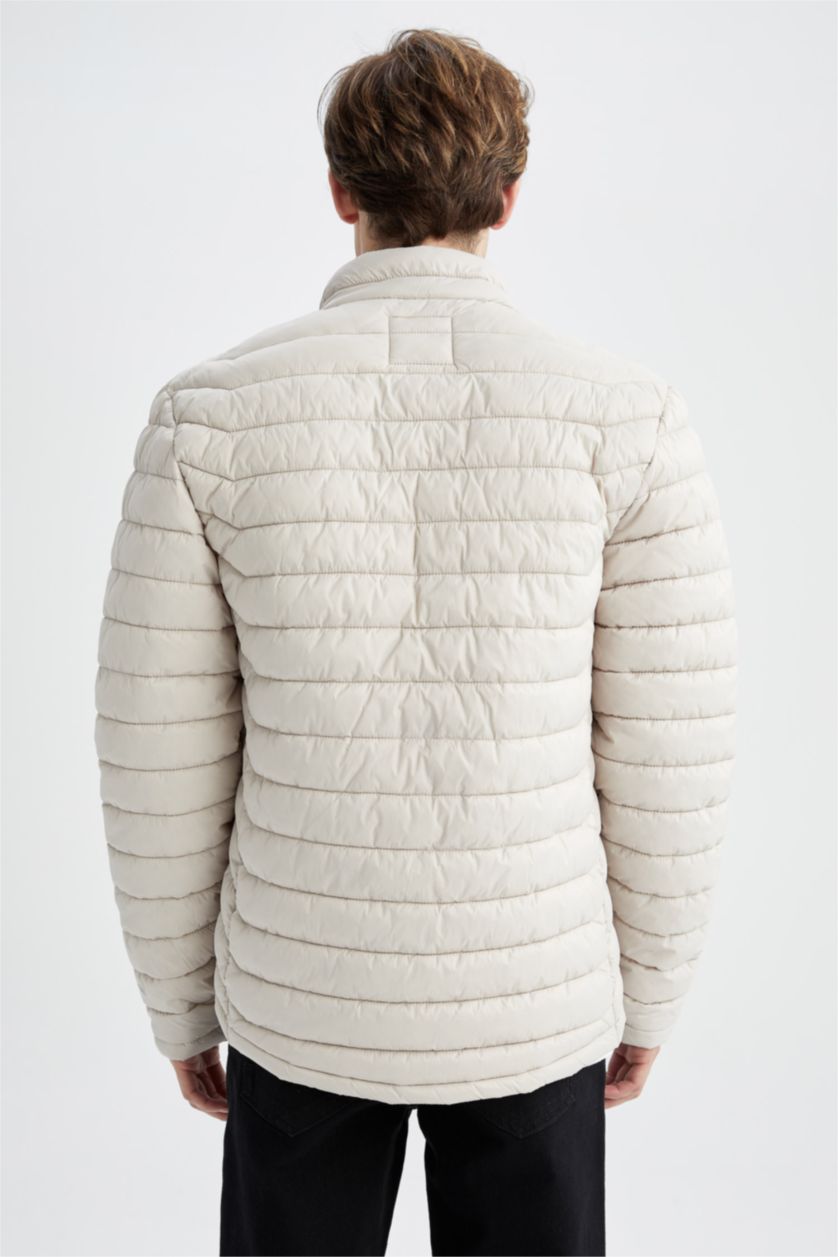 Erkek Taş DeFactoFit Slim Fit Mont