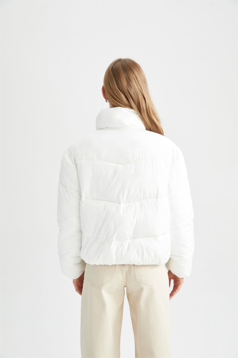 Женщины Белый Куртка свободного кроя для женщин