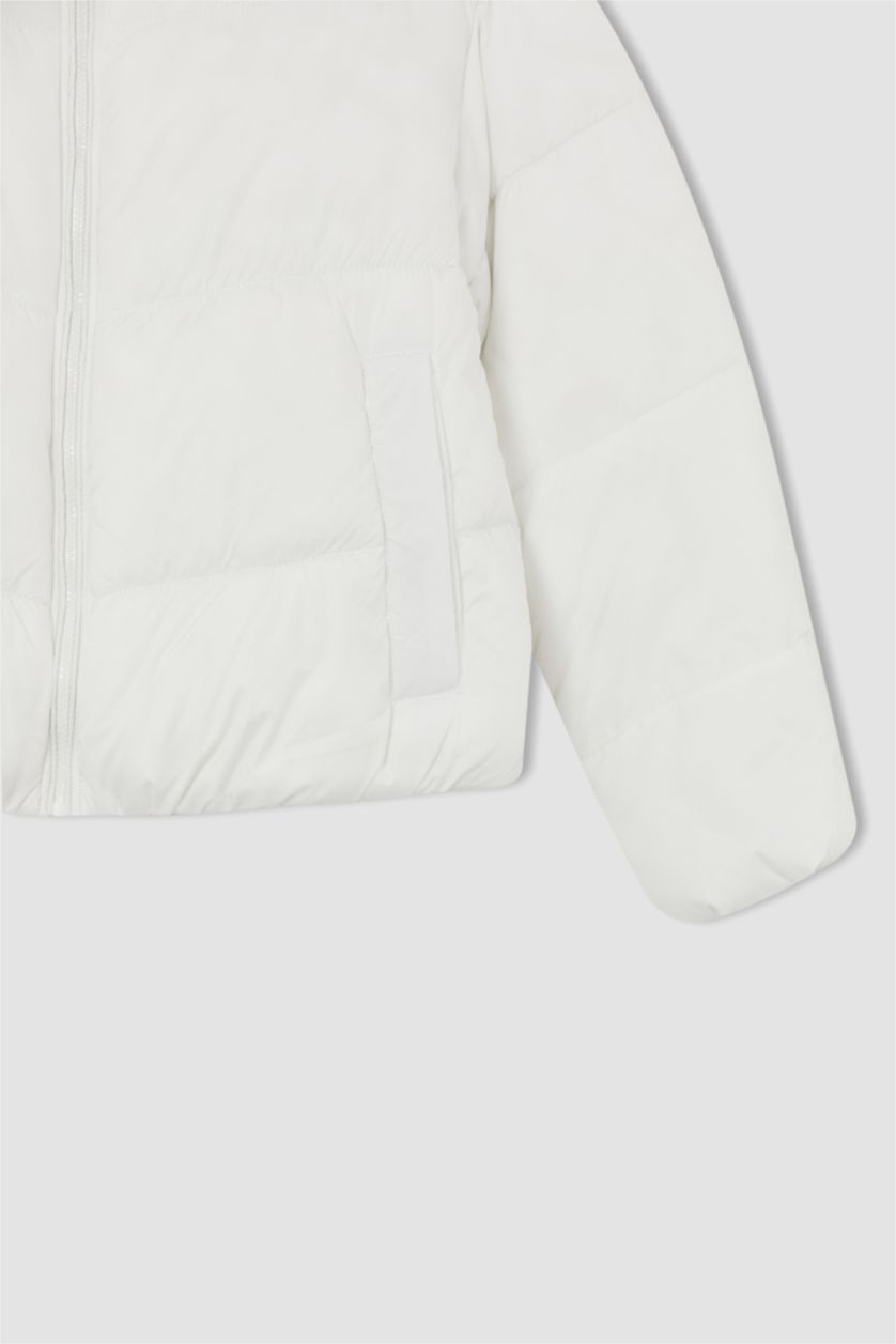 Женщины Белый Куртка свободного кроя для женщин