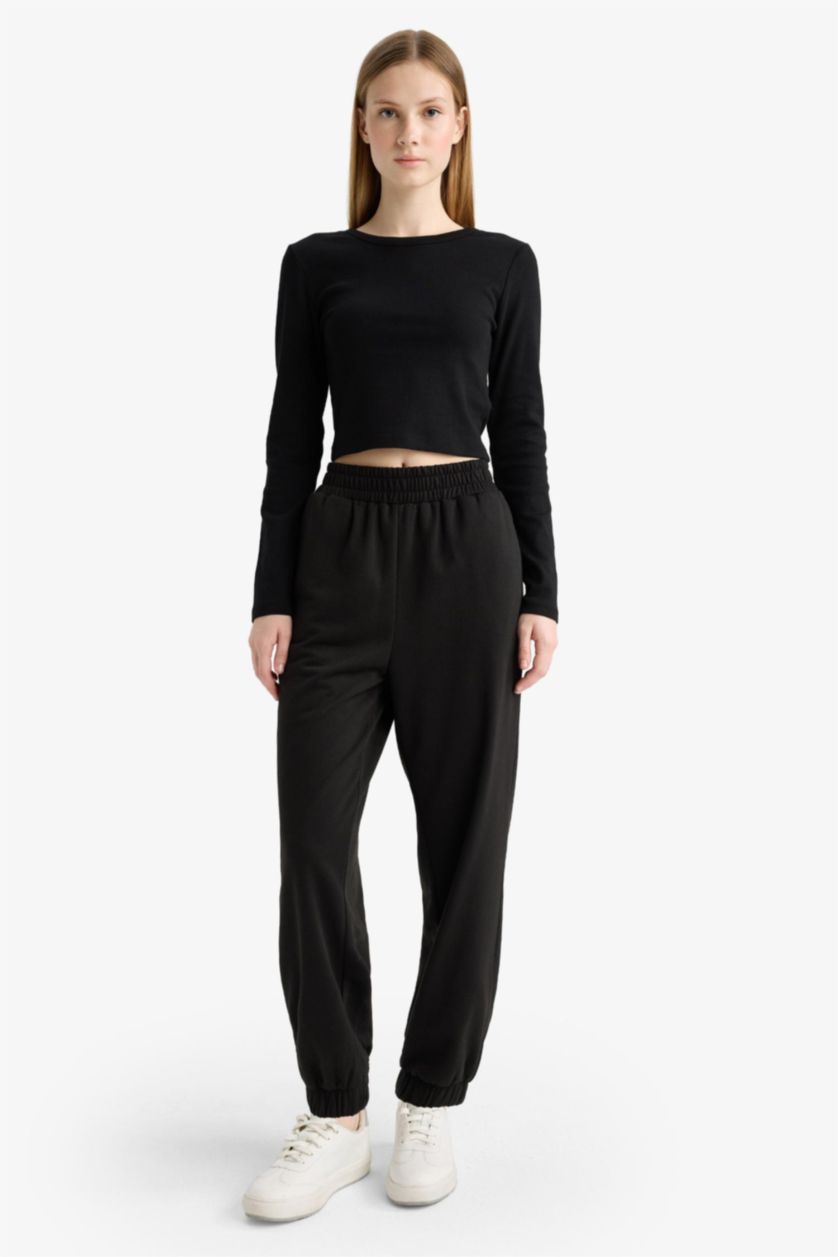 Woman Black jogger Trousers