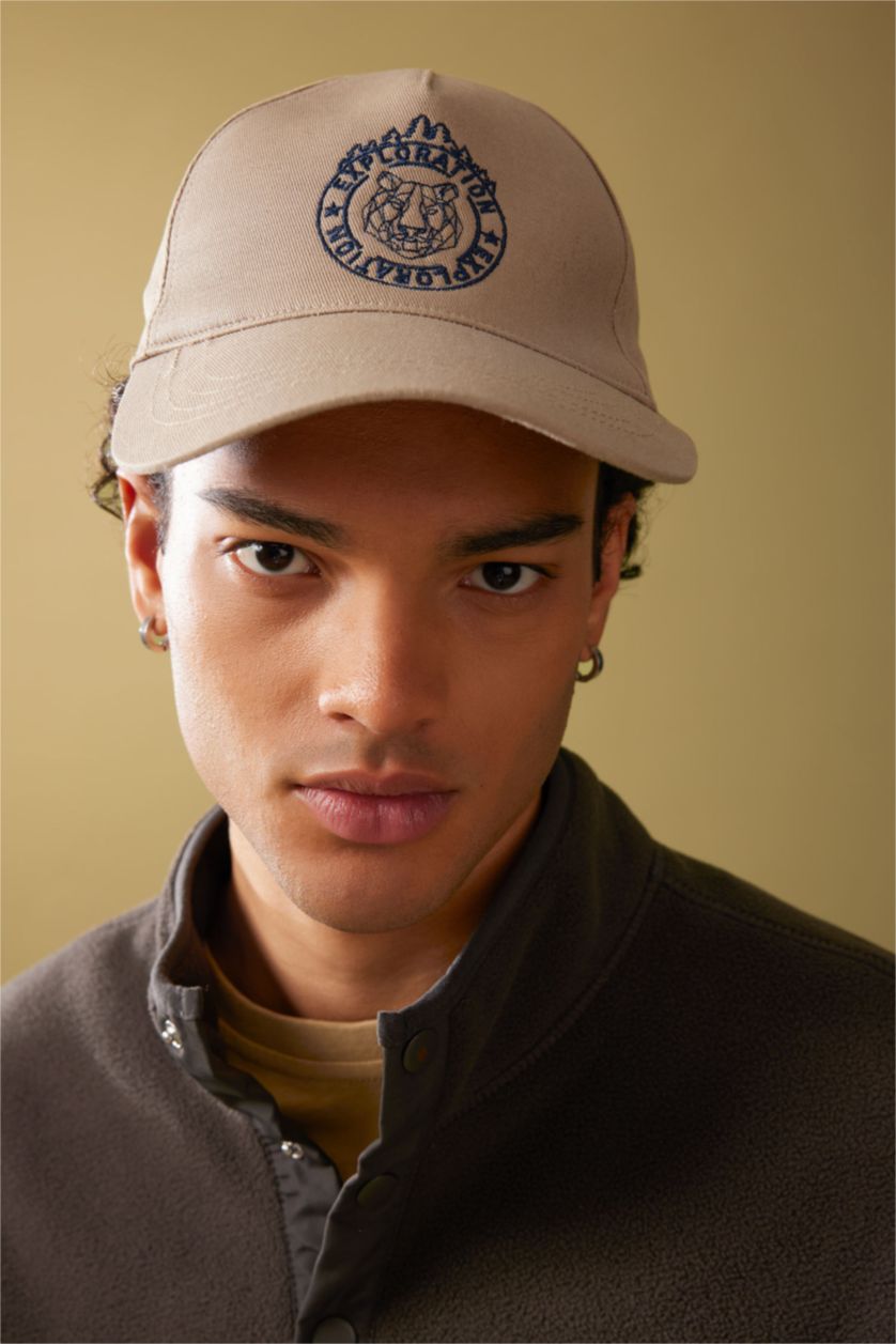 رجالي فيزوني قبعة كاب رجالي قطن بشبرة