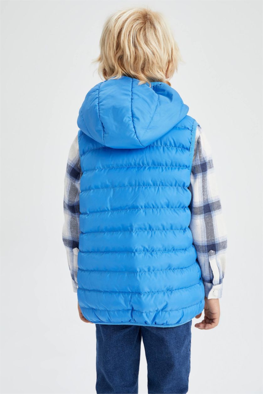BOYS & TEENS Royal Boy Hooded Vest