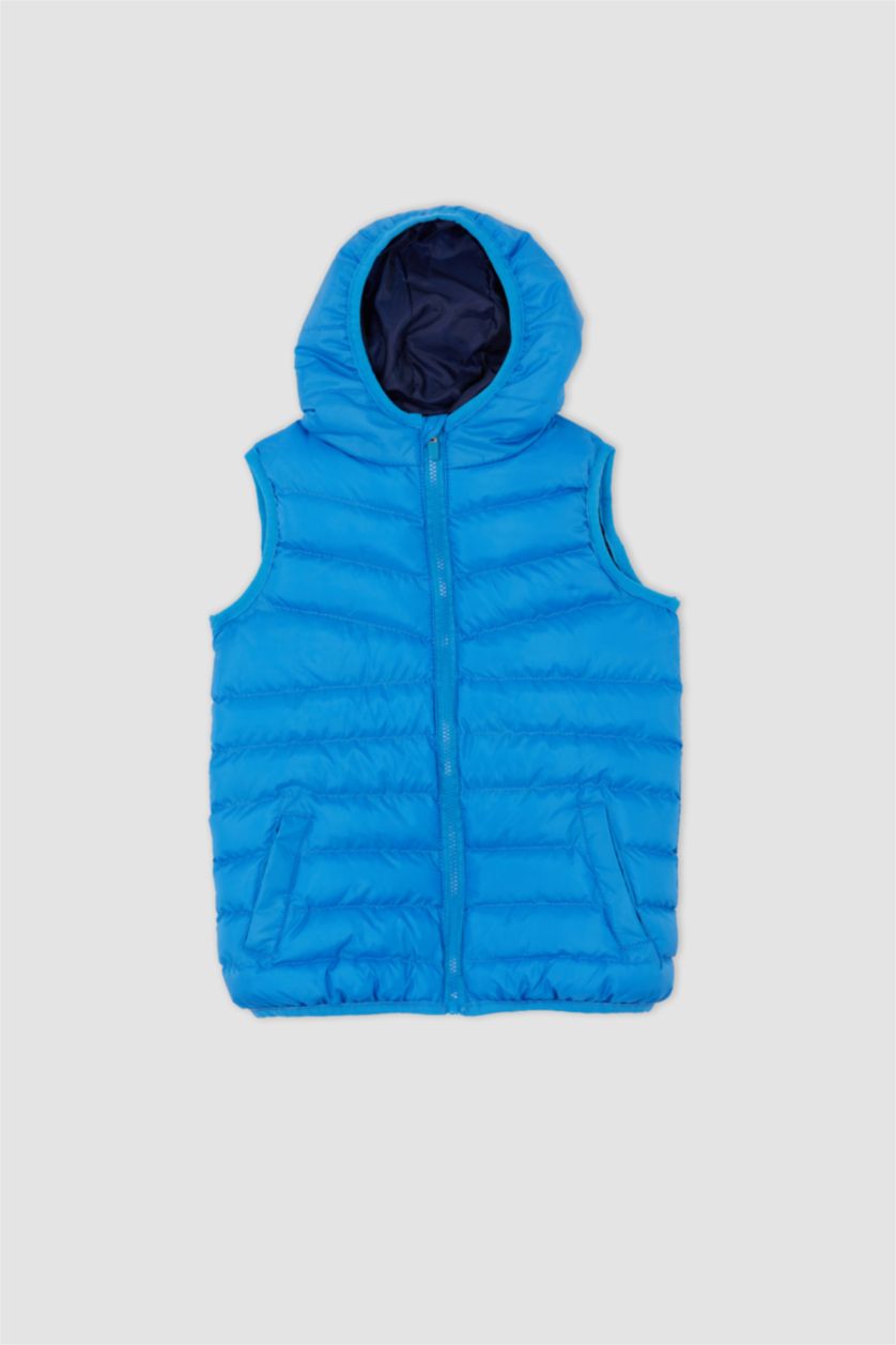 BOYS & TEENS Royal Boy Hooded Vest