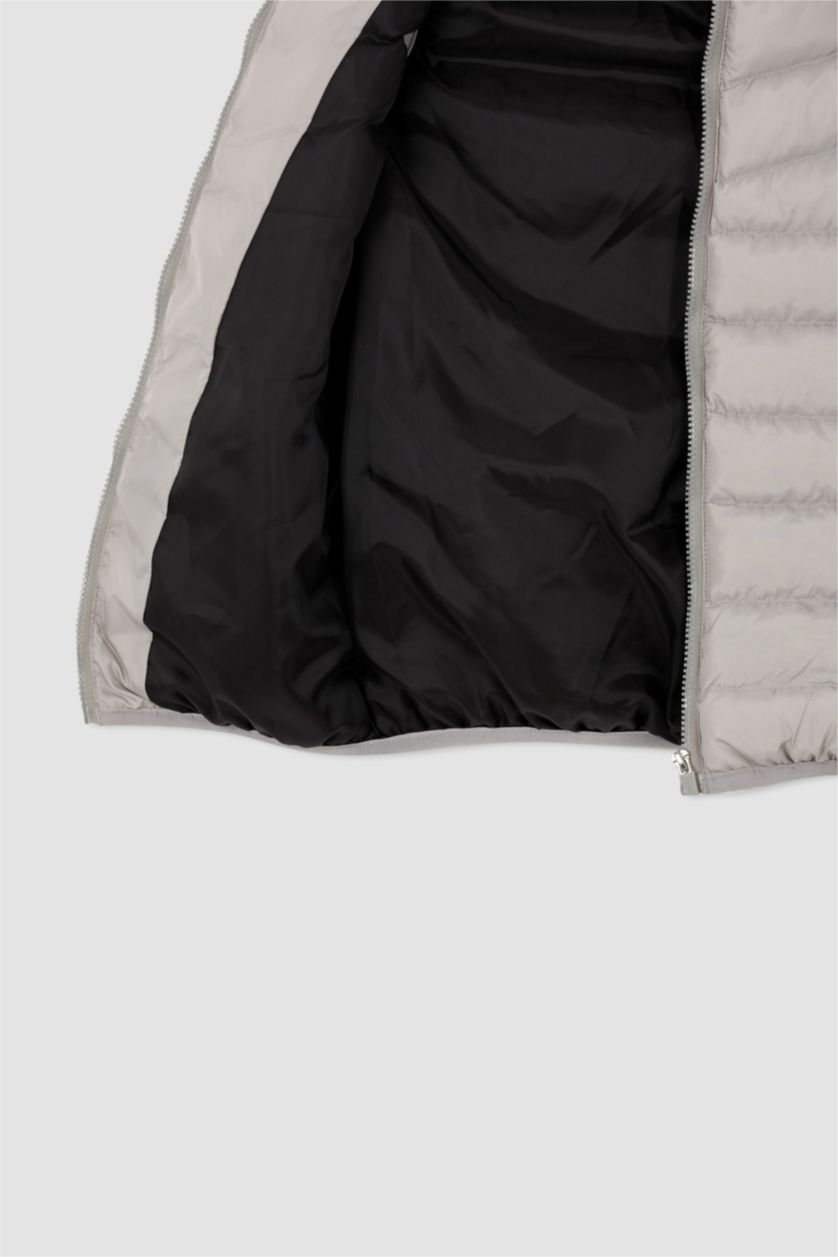 Мальчики и подростки Светло-серый Жилет стандартного кроя для мальчиков